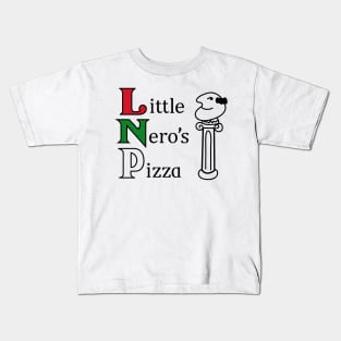 Little Nero's Pizza (logo only) Kids T-Shirt